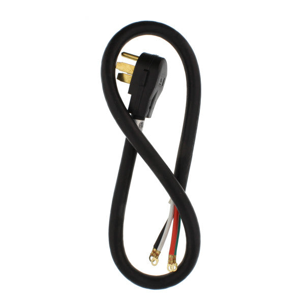 Enchufe Cable de 4 pies con 4 polos para electrodomésticos de 50 amp. 220V