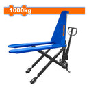 Transpaleta Manual de Tijera 1000Kg. Apilador jack pallet manual carretilla elevadora Alt. Min\Max: 85-800mm.