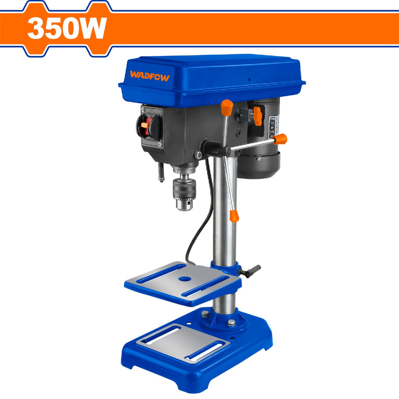 Taladro de Banco para taller 350W. Veloc. 580-2650rpm. Motor de aluminio. Capac. Perf.13mm.