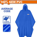 Capote impermeable para lluvia. 100% PVC. Tamaño: 50"x80". Espesor:0.25mm.