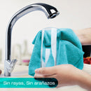Paños de microfibra Rollo de 50 unidades toallas 12”x12” (30x30cm). Trapos Super absorbentes - Reutilizables