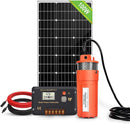 Bomba de agua sumergible de carga solar de 100W/12V, Set de 4 piezas
