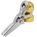 Mandril hembra NPT 1/4" con clip para inflar