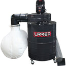 Colector polvo madera 3/4HP 2 etapa Urrea recolector aserrin 570CFM