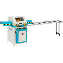 Sierra electrónica con corte superior Trifasica para discos de 420mm con rodillos 3mt ACK 420S 240/60htz