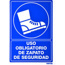 Letrero "Zapatos de seguridad" Surtek