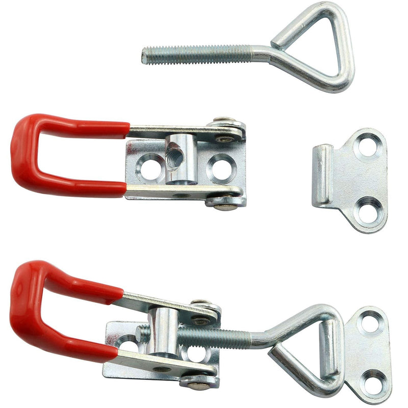 (1pza) Abrazadera de palanca de Metal, capacidad 150kg.