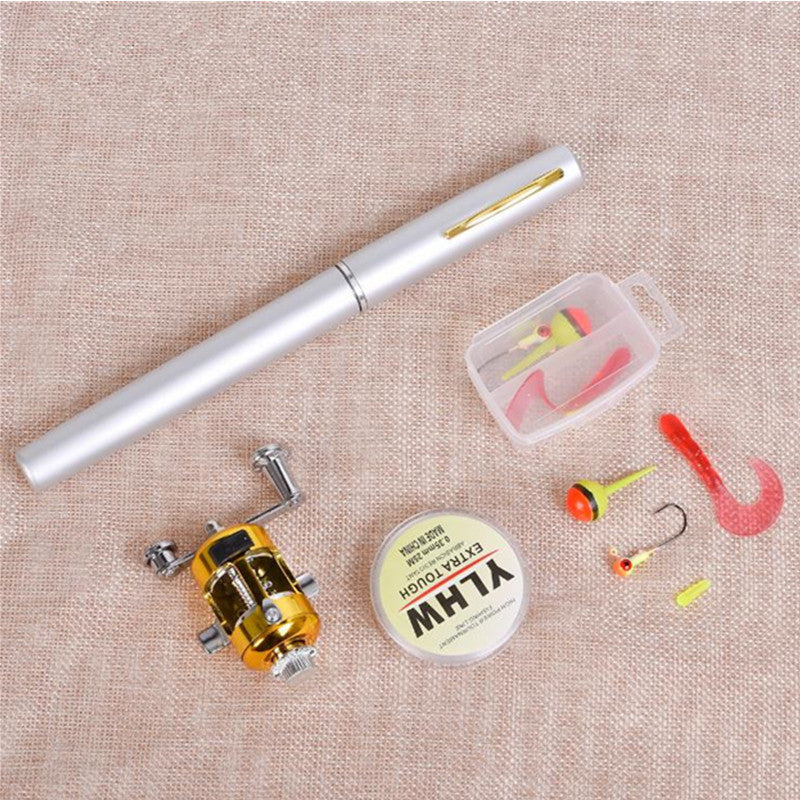 Caña de pesca boligrafo de bolsillo PEN-ROD