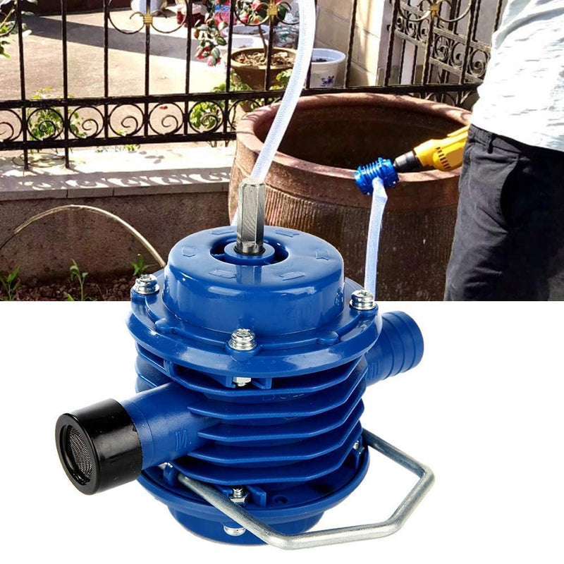 Bomba de agua para taladro operada por cualquier taladro
