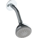 Regadera ducha ecológica de cebolla con brazo y chapetón. Cuerpo ABS .Brazo  y chapetón en acero.