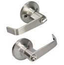 Cerradura de manija tubular Whistler recámara níquel satinado Lock