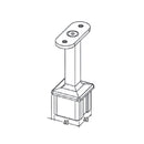 Soporte Poste-Corremano Fijo Cuadrado 40x40mm.