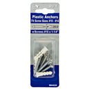 (4 Piezas) Kit de anclajes y tornillos