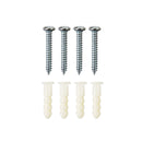 (4 Piezas) Kit de anclajes y tornillos