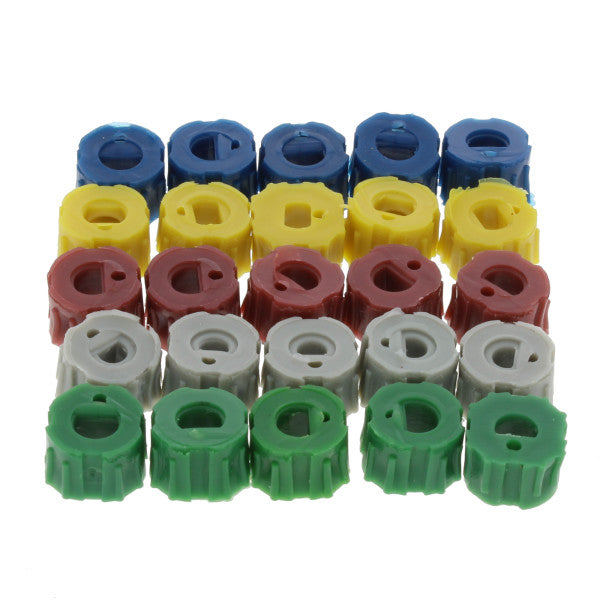 Juego de perillas de rango eléctrico