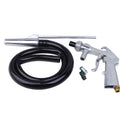 Pistola para sandblasteado Entrada de aire: 1/4", Presión estimada: ≤90psi, Presión máxima: 150psi