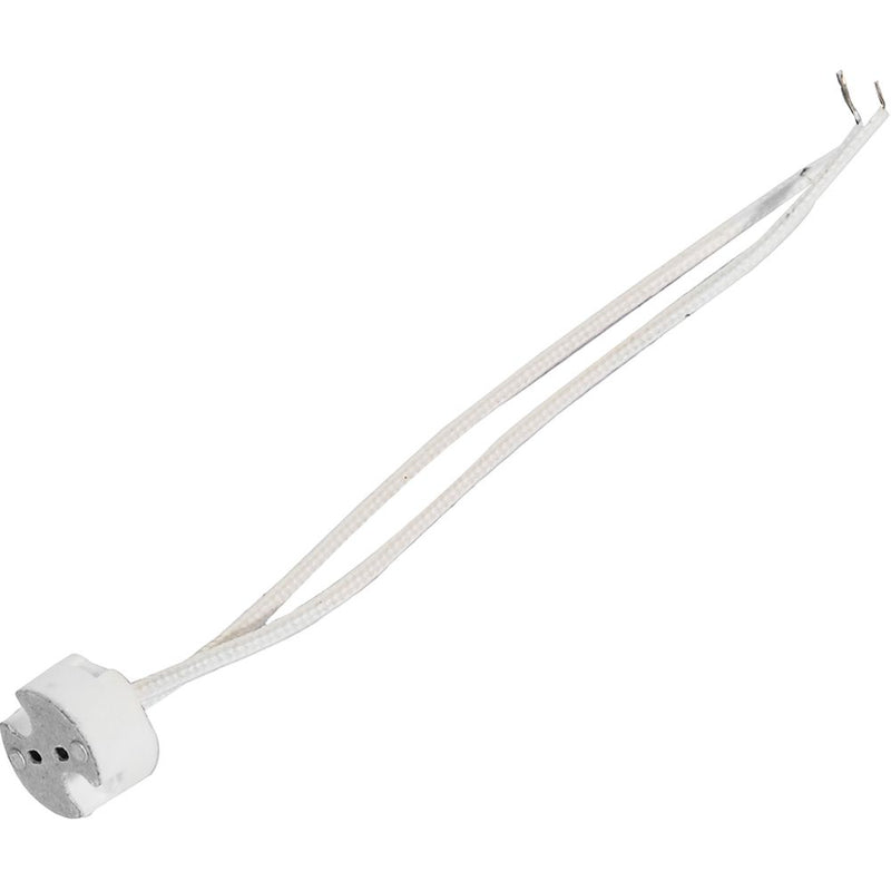 Portalámpara de porcelana para MR base bipin 250V Surtek