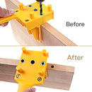 Juego de Plantillas para perforaciones de agujeros rectos para carpintería 6mm/8mm/10mm