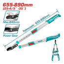 Tijera de podar telescópica 660-870mm largo.