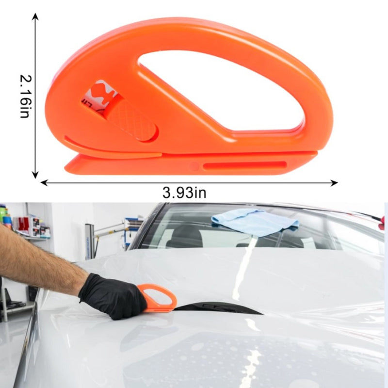 Espatulas plasticas para la instalación de papel ahumado para autos, 12 piezas