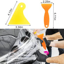 Espatulas plasticas para la instalación de papel ahumado para autos, 12 piezas