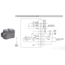 Actuador Electrico para valvulas mariposa de 1" a 3". AC 110v/220v 50Hz/60Hz. no incluye relay.