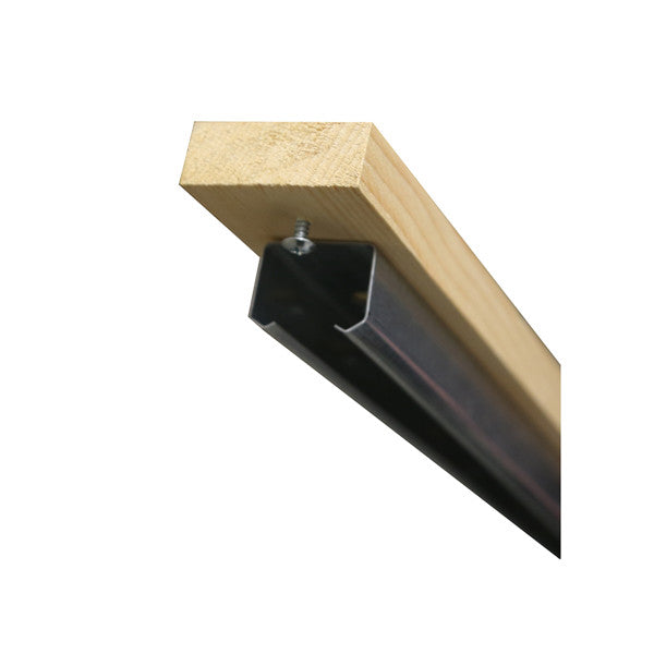 Kit de riel y herrajes para marco de puerta empotrada