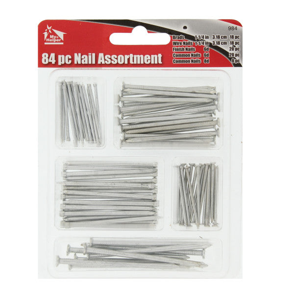 (84 piezas) Kit surtido de clavos