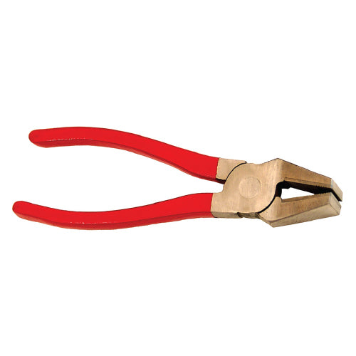 Alicate para quebrar vidrios garantizado de por vida.