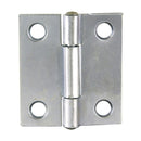 (Par) Bisagras de 1"x 3/4" de acabado galvanizado