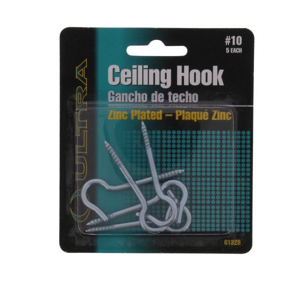 (5 Unidades) Ganchos para techo