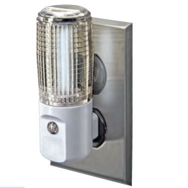 Lampara led automática de enchufe