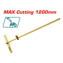 Cortador "T" para cortar vidrio 120*45cm.