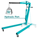 Grúa de motor 2TON pieza hidráulica. Parte 2 de 2