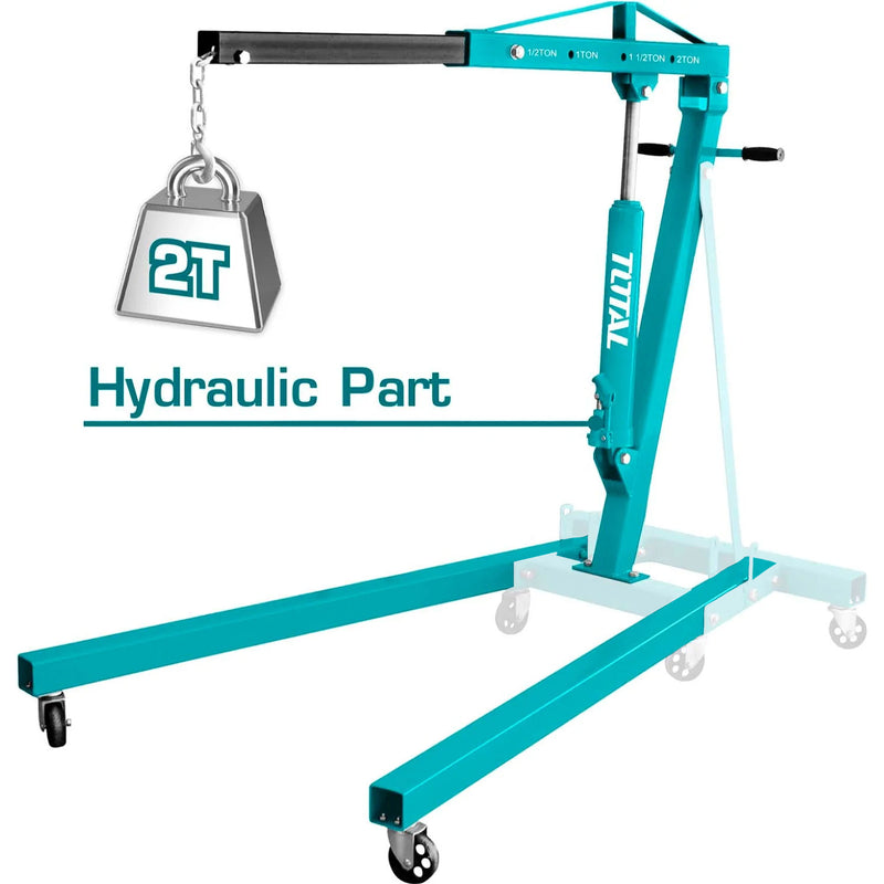 Grúa de motor 2TON pieza hidráulica. Parte 2 de 2