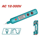 Medidor probador de voltaje de lápiz AC 12-300V. LCD.