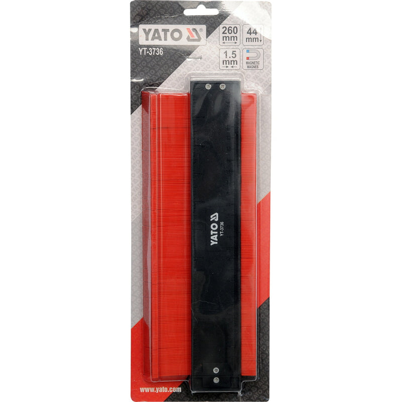 Herramienta para medir copiar y duplicar contornos ajustable duplicar formas irregulares 260mm