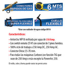 Antorcha Tig WP18 wat/cooled cabeza flex c/Swich remoto.Cuerpo ergonom estilo europeo.Dinse 35m,6m