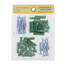 (60 piezas) Kit de tornillos y anclajes para reparación