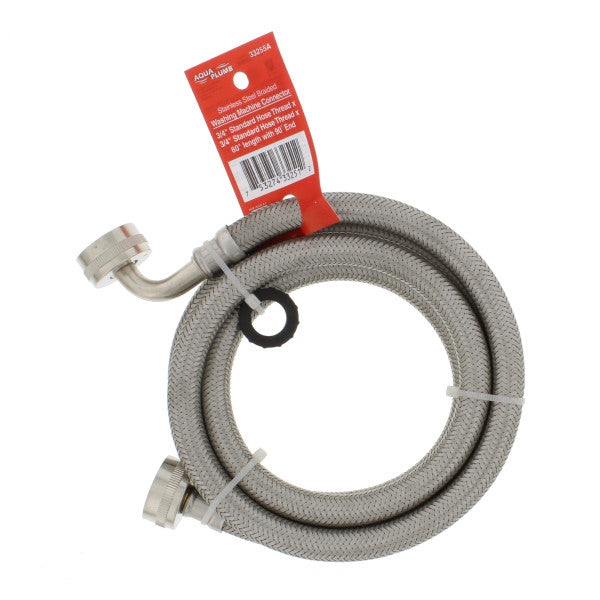 Manguera de acero inoxidable de 60" para lavadora