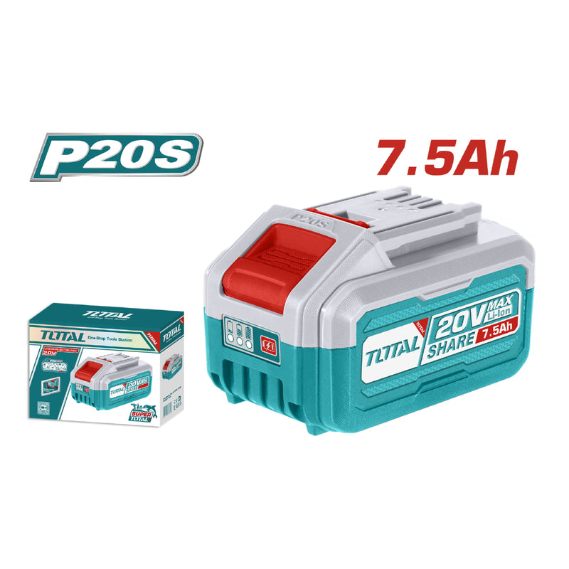 Batería 20V 7.5 Ah Power Max litio TOTAL