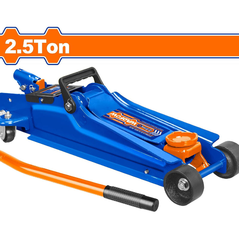 Gato Hidráulico de Piso 2.5 Ton. Altura min:85mm. Alt. Elevación: 380mm.