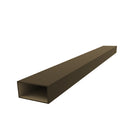 Tubo Rectangular  30 x 15 mm. Espesor 1.0 mm. Largo 5.85 mts. Acabado Anodizado Bronce 15 Micron