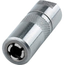 Boquilla para grasera, acople hidráulico 1/8", plateado, paquete de 2 unidades