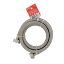 Manguera de acero inoxidable de 72" para lavadora 3/4"