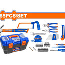 Herramientas Manuales 85 pzas.(Martillo, alicate, exacto,segueta,tuercas,cinta métrica) (Juego)