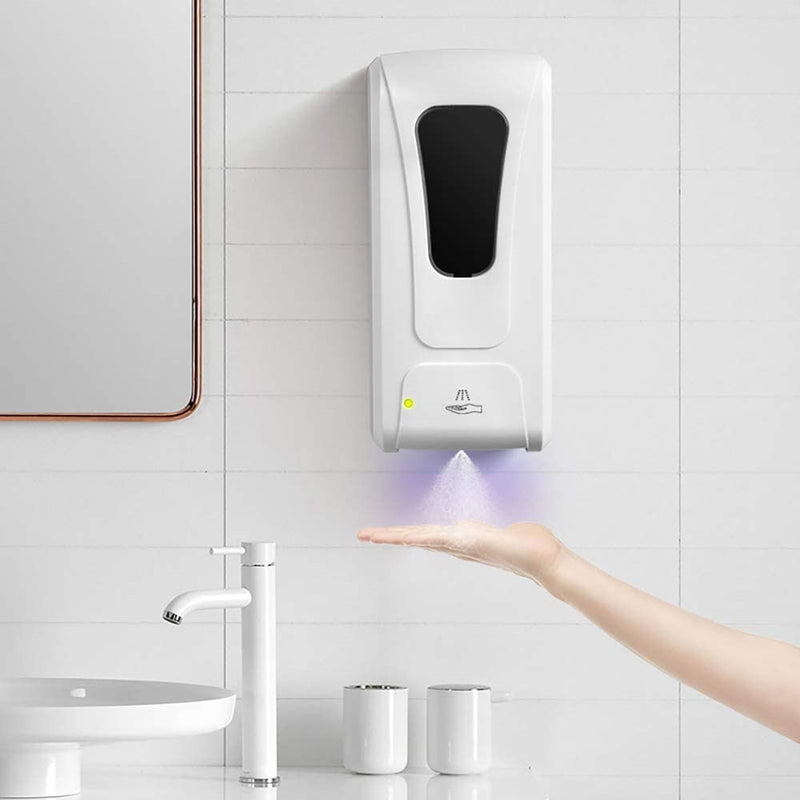 Dispensador Automatico Jabon ( Para instalacion a pared) Usa 4 baterias C (No incluidas)