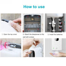 Dispensador Automatico Jabon ( Para instalacion a pared) Usa 4 baterias C (No incluidas)