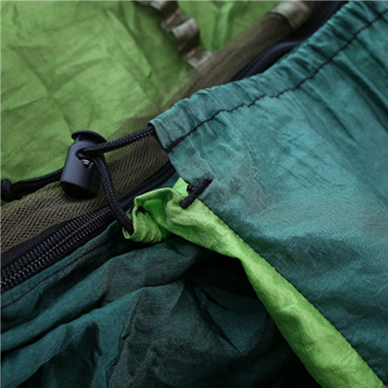 Hamaca Red Mosquitera Verde con Accesorios. 260*140cm