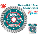 Disco Diamantado Turbo Para Concreto 180(7")X22mm